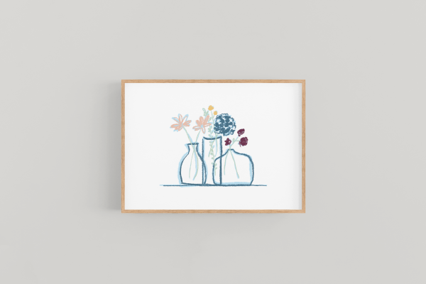 Flower Vase Print