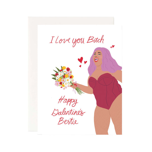 Galentine's Bestie Galentine's Day Card - 1