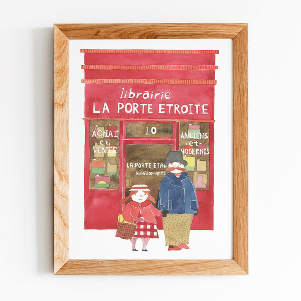 Librairie Art Print - 2