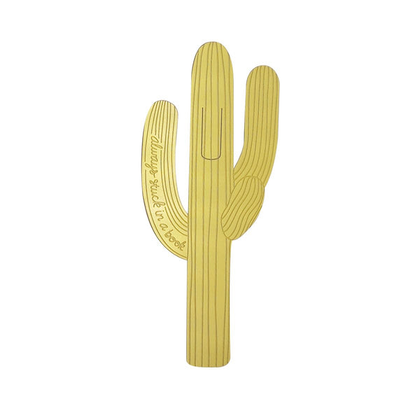 Cactus Brass Bookmark - 1