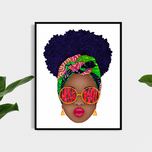 Melanin Poppin' Print - 1