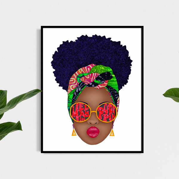 Melanin Poppin' Print - 1