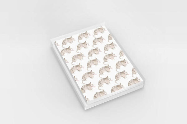Armadillo Greeting Cards - Boxed Set of 6