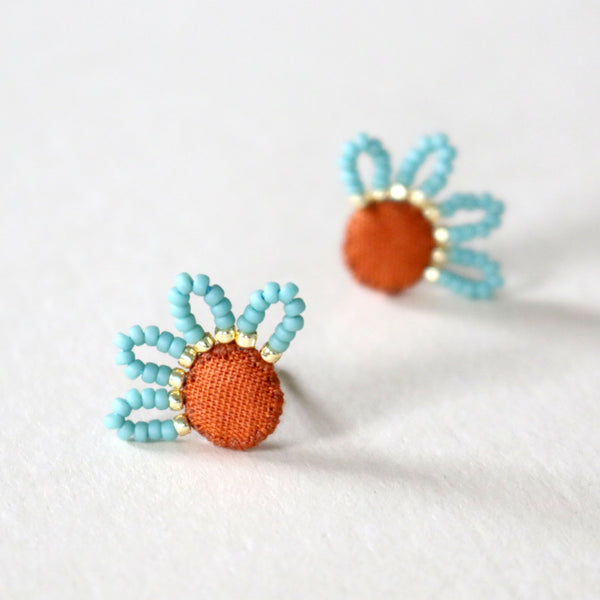 Bloom Studs (Orange) - 1