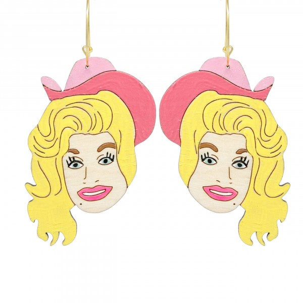 Cowgirl Hoop Earrings