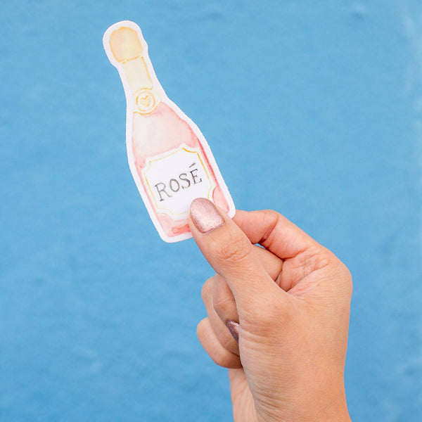 Rosé Bottle Sticker