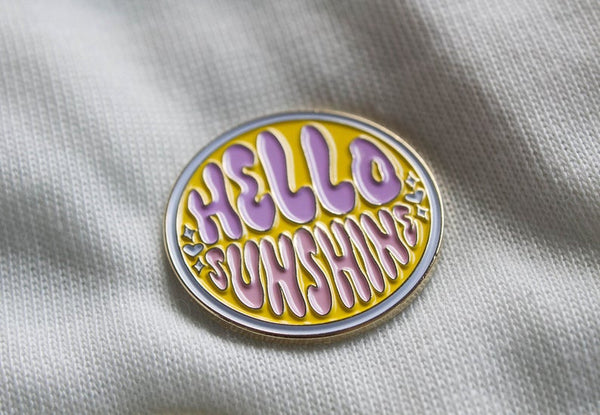 Hello Sunshine Enamel Pin - 2