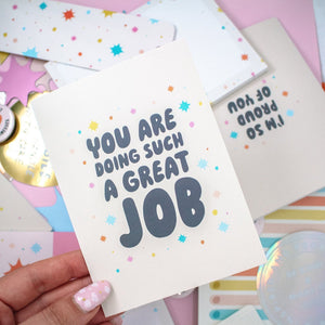 You Are Doing a Great Job Card - 1