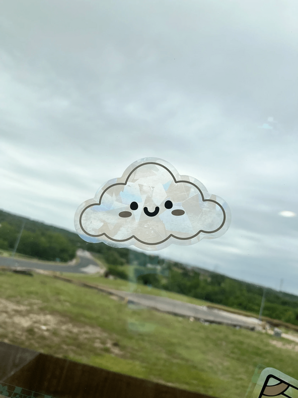 Cloud Suncatcher Decal - 2