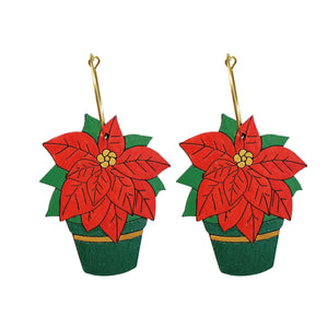 Potted Poinsettia Hoops - 1