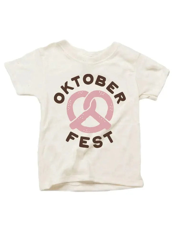 Pretzel Kids Tee - Natural