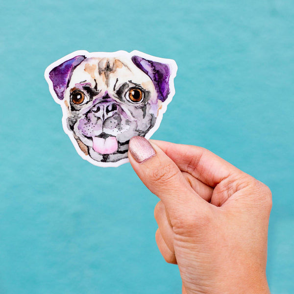 Pug Dog Sticker